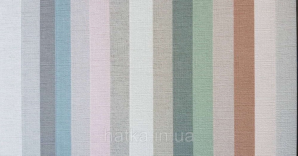 Обои виниловые на флизелине AS creationTempo метровые однотонные под ткань хлопок мелкая полоска серые Киев - изображение 4