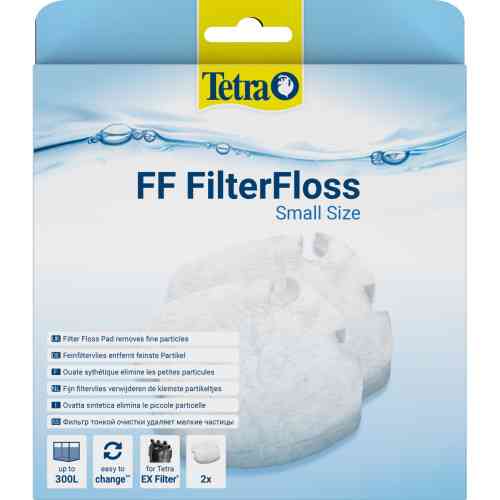 Вкладыш Tetra Filter Floss для наружного фильтра EX 600/1000 волокнистый 2 шт. Киев