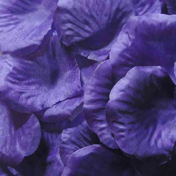Лепестки роз искусственные 100 штук 45 на 45 мм фиолетовый Киев