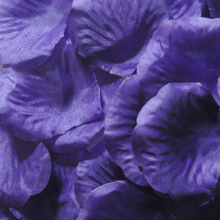 Лепестки роз искусственные 100 штук 45 на 45 мм фиолетовый Киев - изображение 3