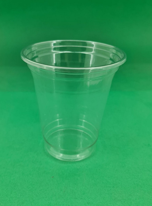 Склянка одноразова РЕТ 300 мл щільний, прозорий, нова (50 шт.) Харків - фото 1