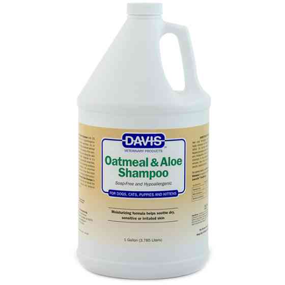 Davis Oatmeal & Aloe Shampoo ДЕВІС ВІВСЯНЕ БОРОШНО З АЛОЕ гіпоалергенний шампунь для собак і котів, концентрат Київ