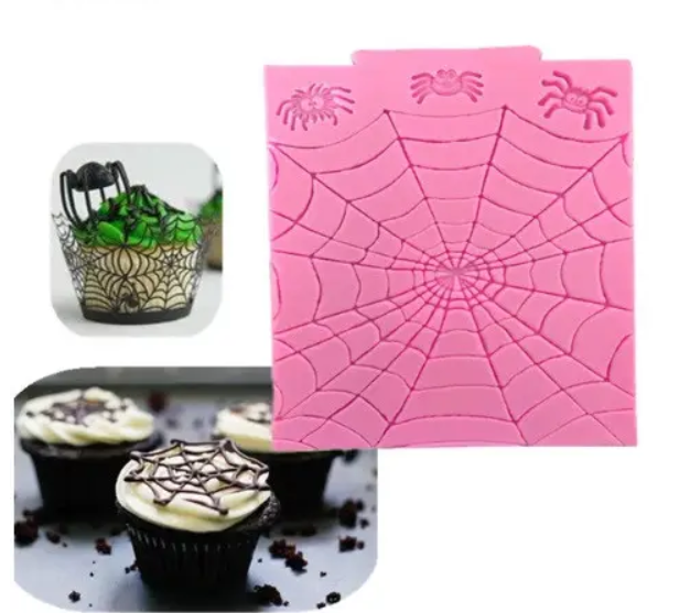 Молд силиконовый Паутина 130 на 104 см розовый Киев - изображение 1