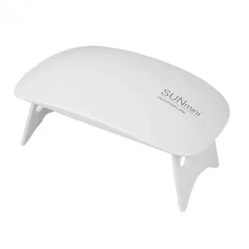 Светодиодная гибридная UV/LED лампа Sun мини на 6 вт белая с USB кабелем. Киев