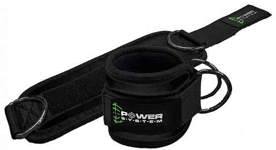 Манжети на щиколотку Power System PS-3460 Ankle Strap Gym Guy Black Киев