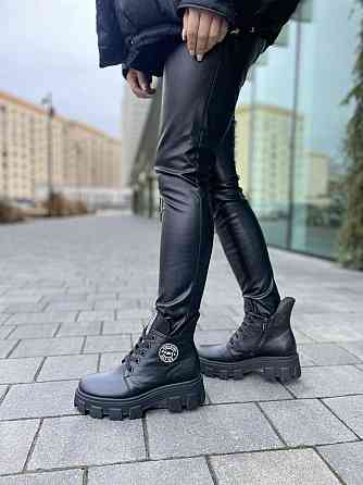 Жіночі черевики ARLETT чорні натуральна шкіра 36-41 (5342) Коломия