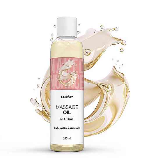 Розпродаж!!! Масажна олія Satisfyer Massage Oil Neutral 250 мл (термін 30.04.2027) Sex Aura Київ