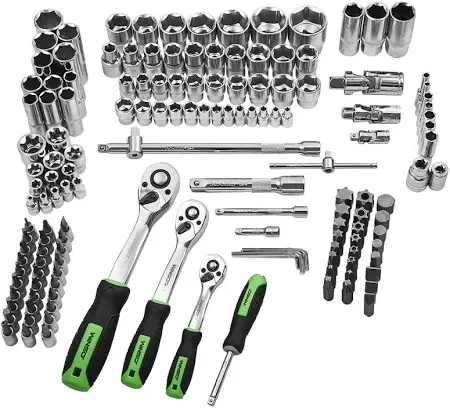 Професійний набір інструментів WINSO Pro 1/2", 1/4", 3/8", 72 зубці, CR-V, 150 од. Ковель - фото 2