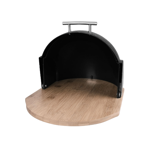 Хлібниця граніт чорний MR-1678G-BLACK Maestro Житомир - фото 3