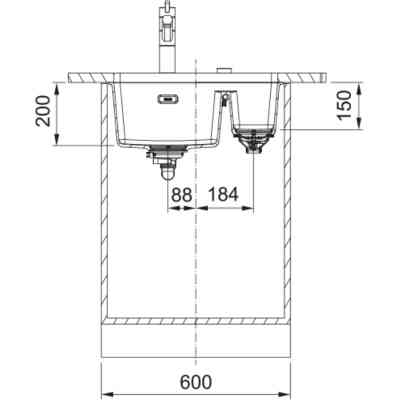 Мийка кухонна Franke 125.0701.784 Вінниця