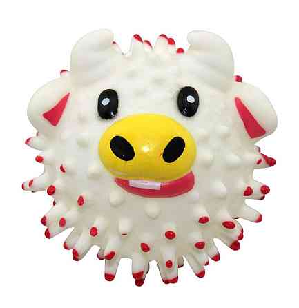 Игрушка виниловая Мяч мина с мордочкой собачки 8см EV129 ZooMax Киев