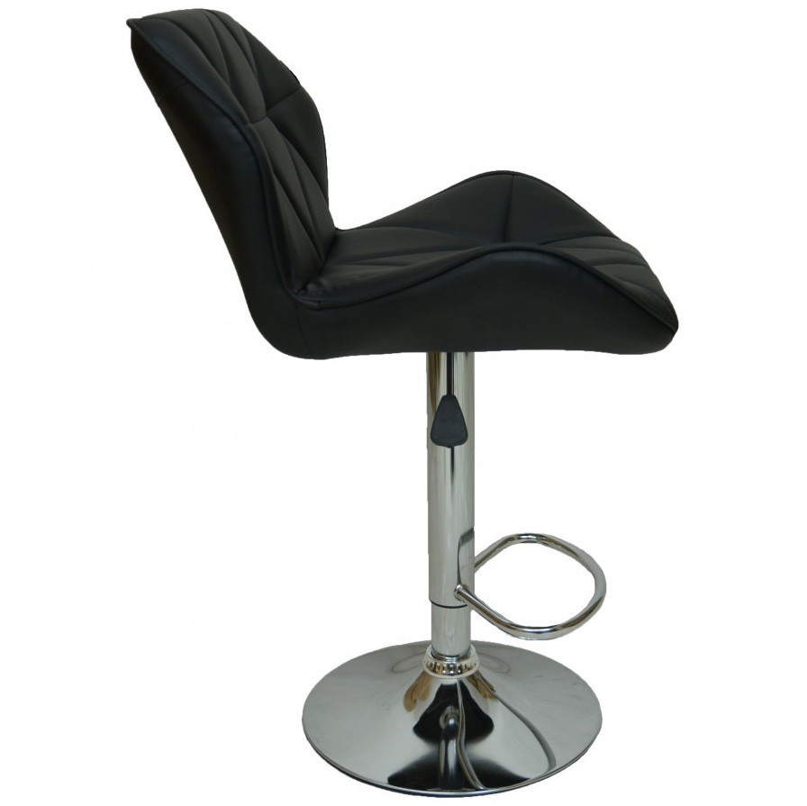 Барний стілець зі спинкою Bonro B-087 екошкіра регульований стільчик крісло для кухні, барної стійки Київ - фото 4