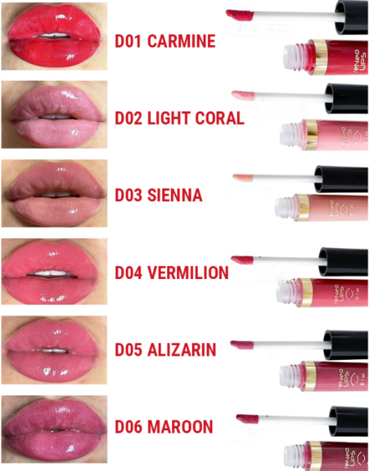 Блеск для губ Maroon RENEO LIPS DERMA SERIES 7 мл Днепр - изображение 3