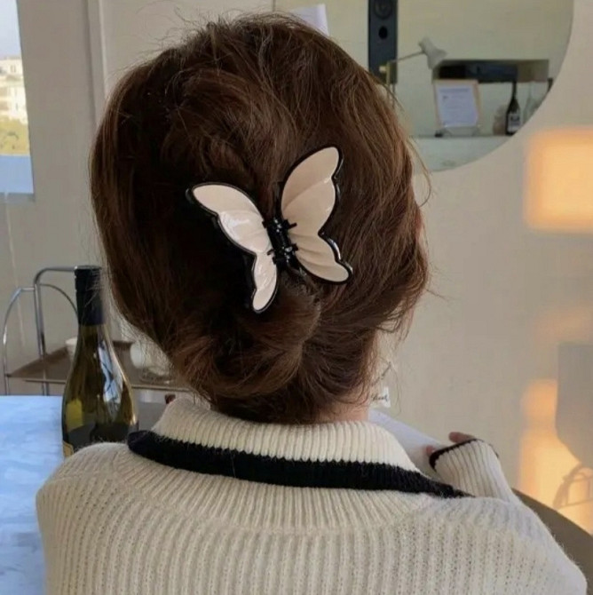 Заколка-крабік метелик Сміла - фото 4