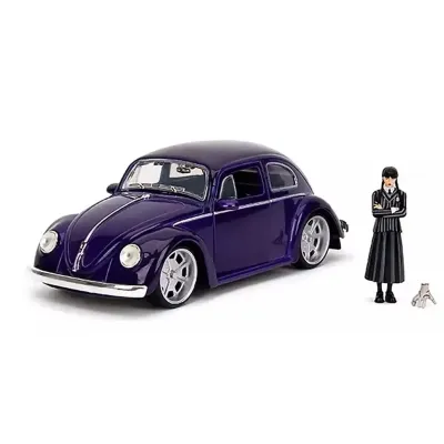Машина Jada металлическая Венздей Фольксваген Битл с фигуркой Венздей, 1:24 (253255076) Винница - изображение 1