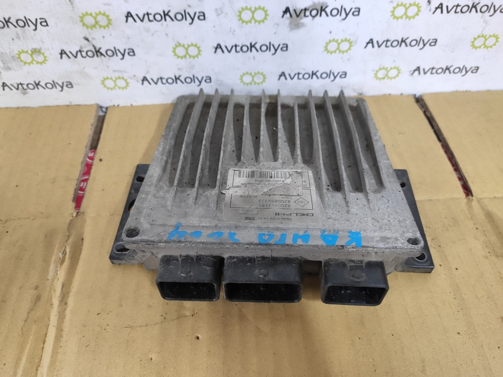 Блок керування двигуном  Renault Kangoo 1.5 dci 2003-2007 (8200498185) Ковель - фото 1