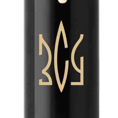 Ручка шариковая Parker IM 17 UKRAINE Black GT BP Трезубец ЗСУ (22032_T039y) Винница