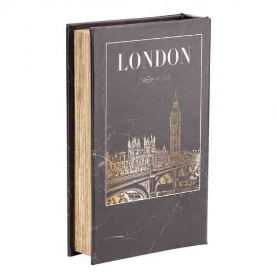 Книга-схованка сейф London для грошей та цінностей, 26 см Вінниця