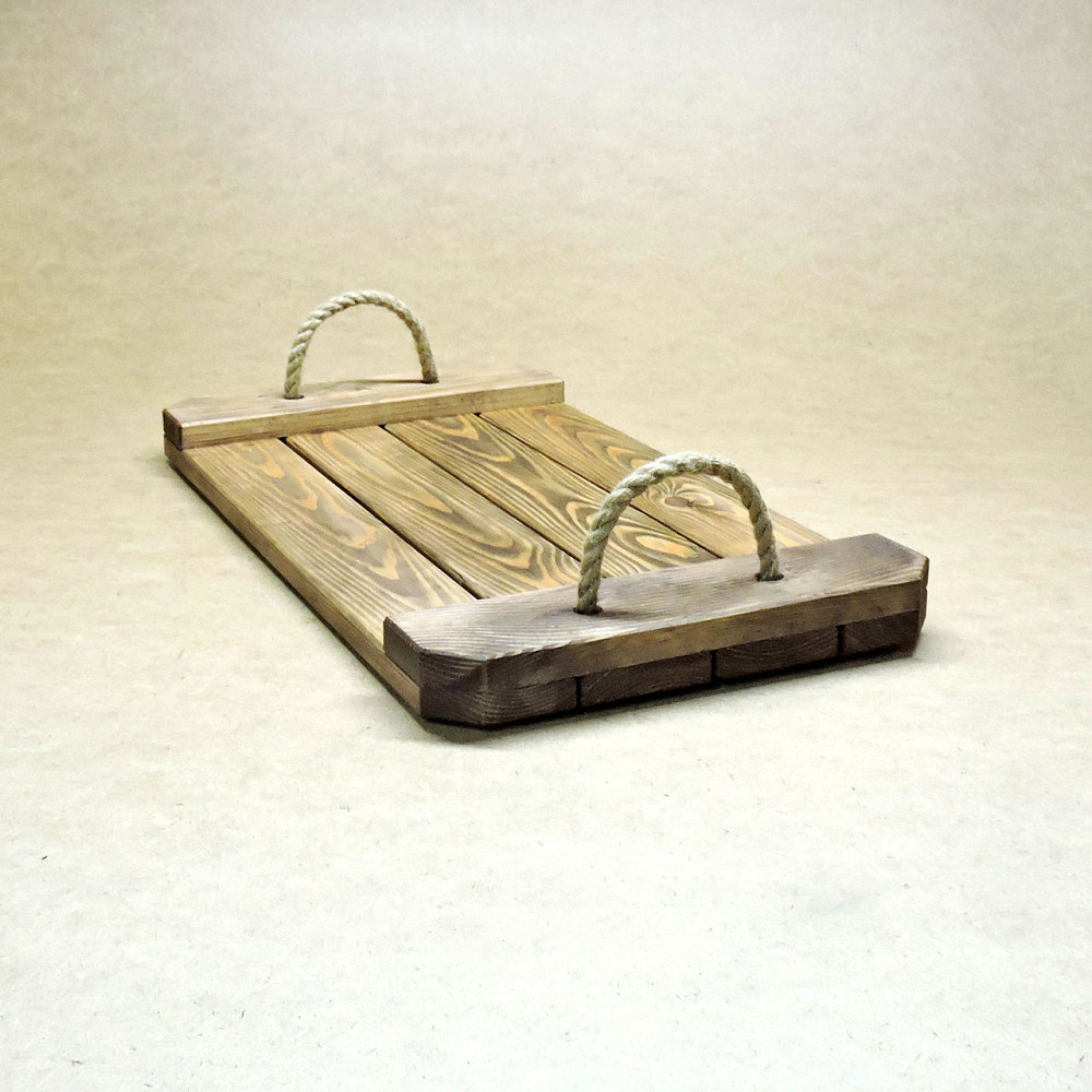 Поднос деревянный 