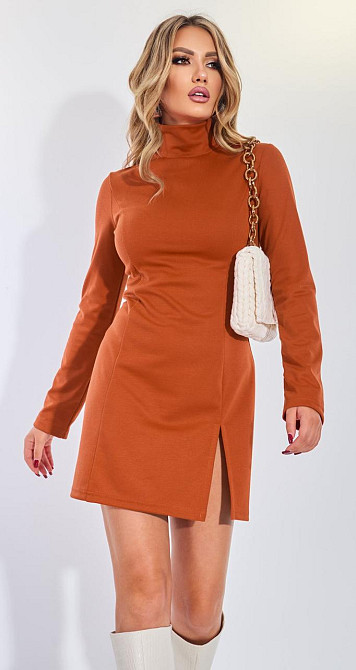 Плаття джерсі з розрізом (44) Київ - фото 1