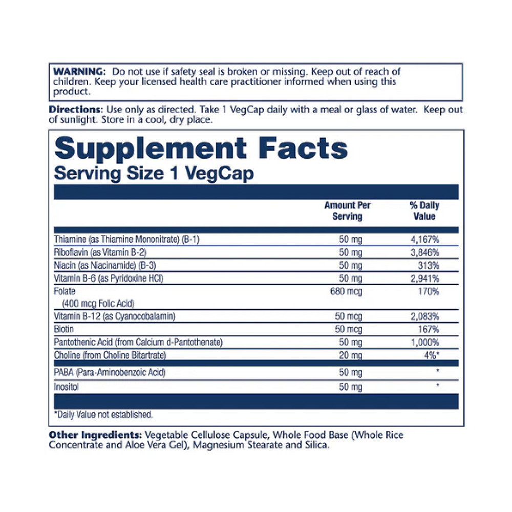 Vitamin B-Complex 50mg - 50 vcaps Луцьк - фото 2