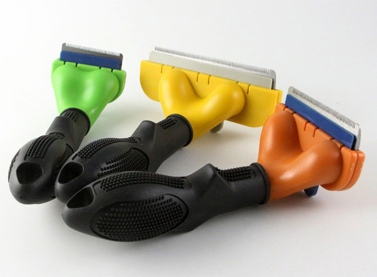 Фурминатор с кнопкой Pet Comb 10 см (размер L) для расчесывания шерсти кошек и собак Киев - изображение 8