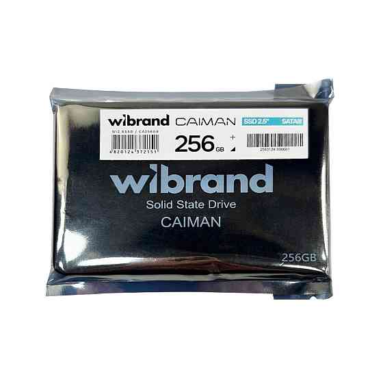 SSD диск накопитель Wibrand Caiman 256GB 2.5
