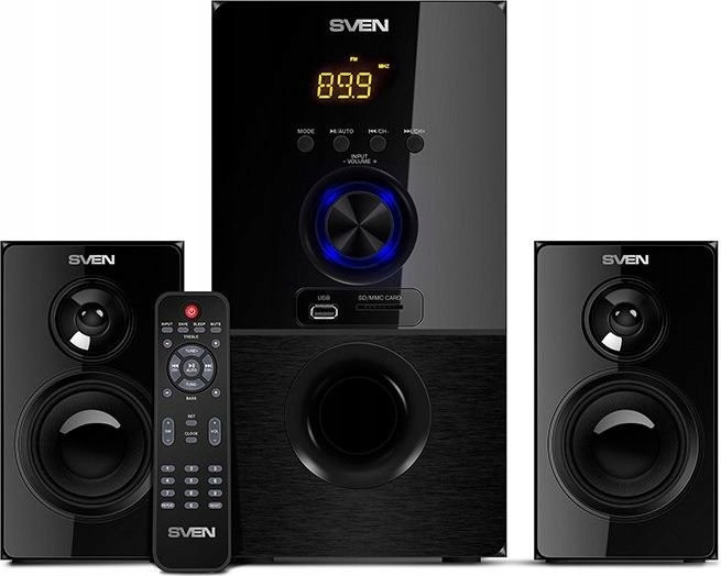 Акустическая система мультимедийная Bluetooth с пультом Sven (MS-2050) (USB, SD, FM) Нововолынск - изображение 2