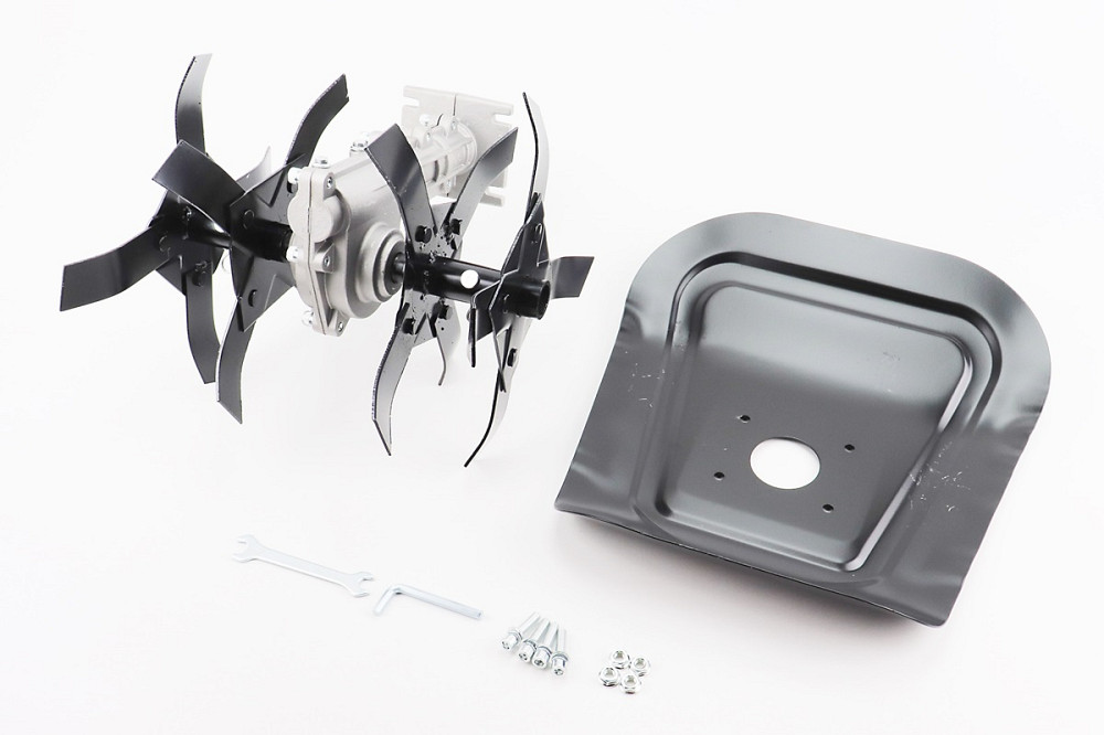 Культиватор (фреза-ніж) D-28mm, 9T, ширина захвата 280mm з металевим захистом Киев - изображение 1