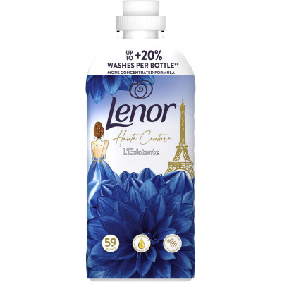 Кондиционер для белья Lenor Высокая мода Сияющий 1.239 л (8700216723770) Винница - изображение 2