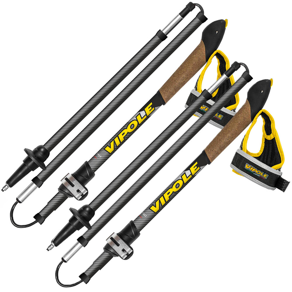 Палки для скандинавской ходьбы Vipole Treveller Carbon 130 DLX (S25 35) Вінниця - фото 1