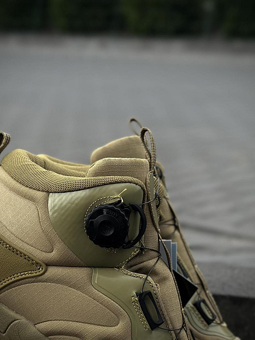 Демісезонні військові черевики койот, прошиті тактичні черевики для міста, служби та складної місцевості Львів - фото 6