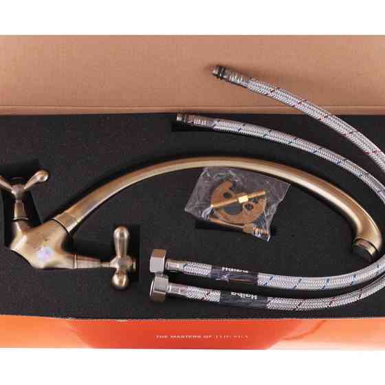 Кухонний змішувач Haiba Dominox 273 бронза HB0082 Харків