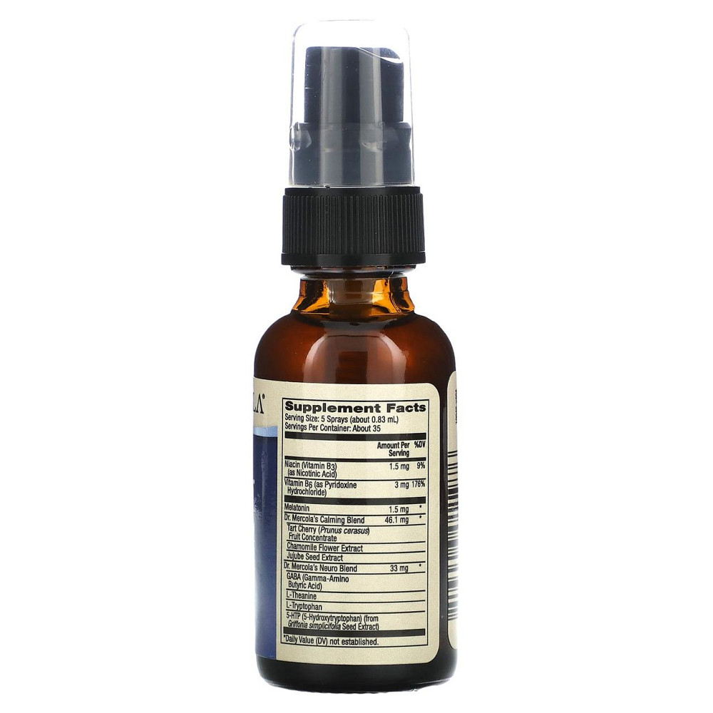 Спрей для спокійного сну Dr. Mercola Sleep Support  29 мл. малина Київ - фото 2