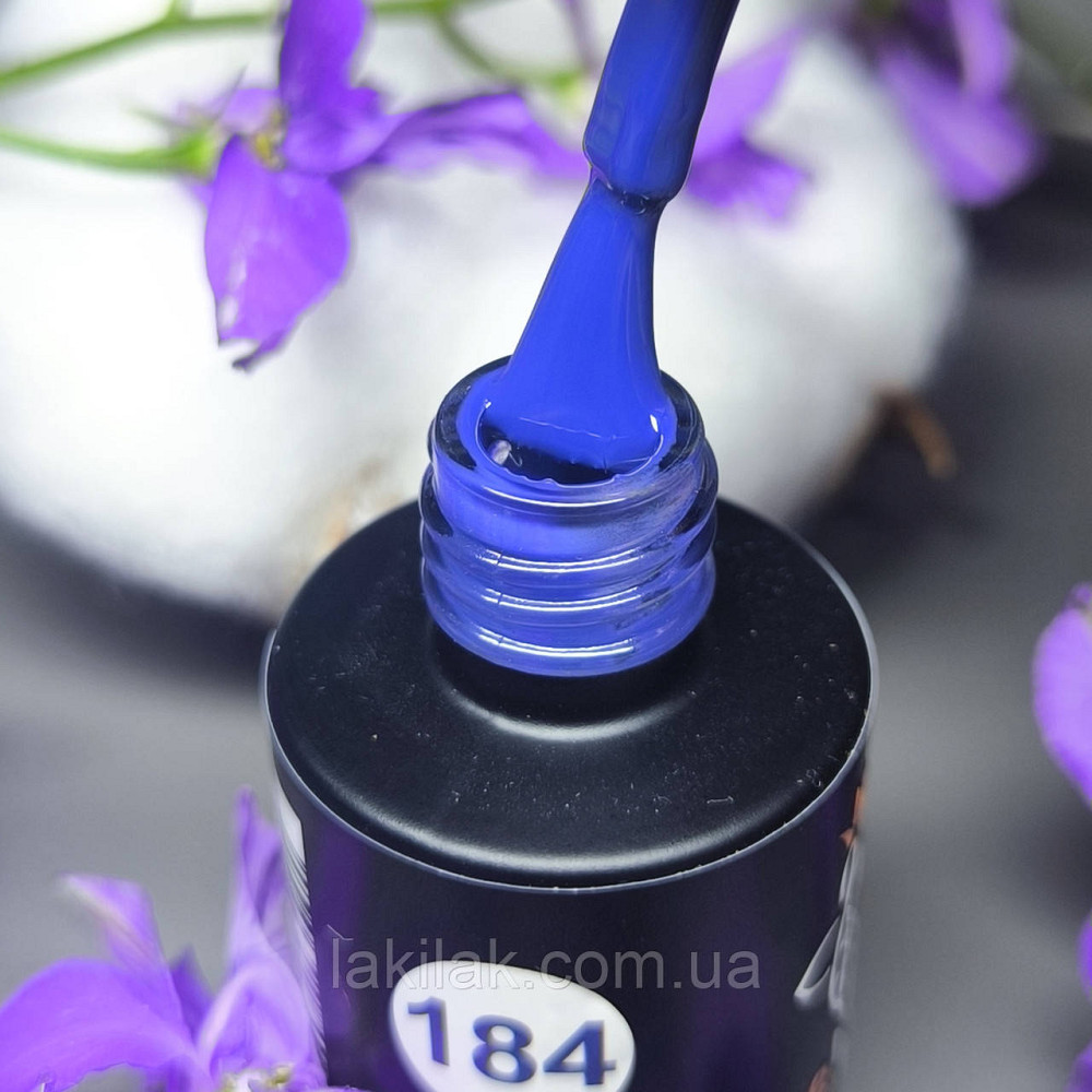 Гель-лак для нігтів Bee Nails 184 (темний індиго) 8мл Херсон - изображение 1