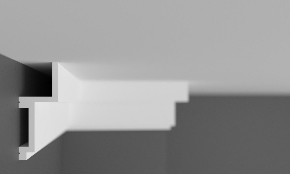 Карниз полимерный для LED освещения Grand Décor KH 915 Днепр - изображение 3