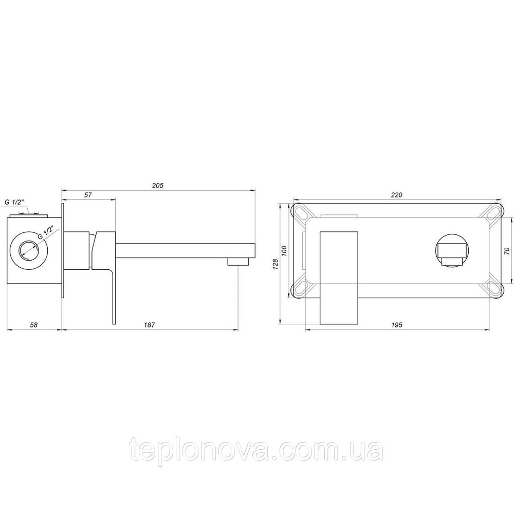 Смеситель для умывальника Globus Lux Milano GLM-204-BB-SMART Черновцы - изображение 2