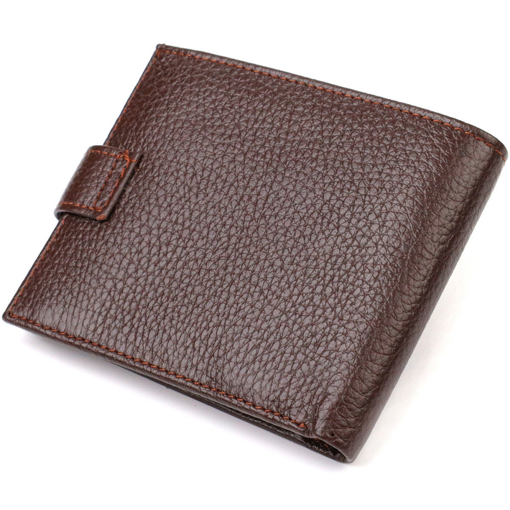 Красивый горизонтальный кошелек для мужчин из натуральной кожи флотар (CANPELLINI) Киев - изображение 6