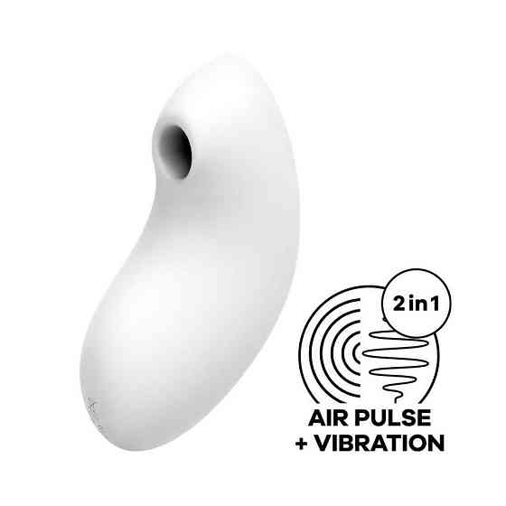 Вакуумный вибратор Satisfyer Vulva Lover 2 White Sex Aura Киев