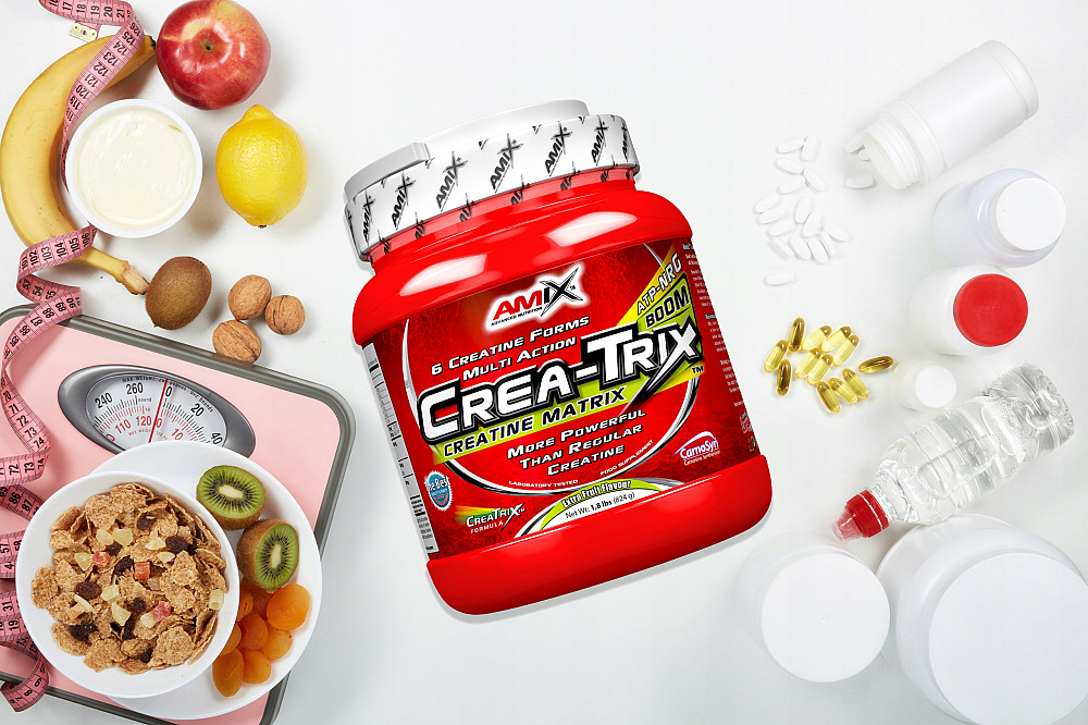Креатиновый комплекс Amix Nutrition Crea-Trix 824g (Fruit punch) Луцк - изображение 4