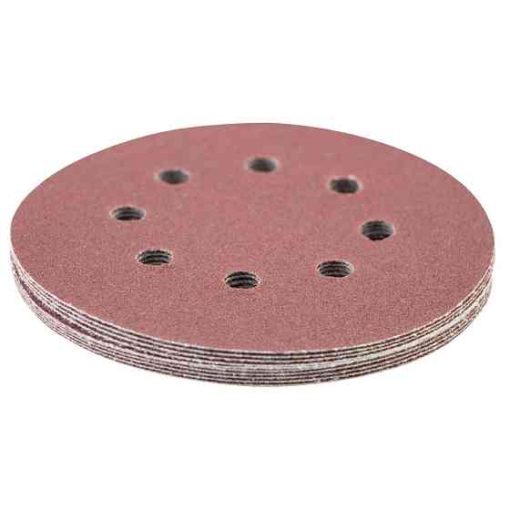 Sigma Шлифовальный круг 8 отверстий Ø125мм P120 (10шт) SIGMA (9122671) Киев