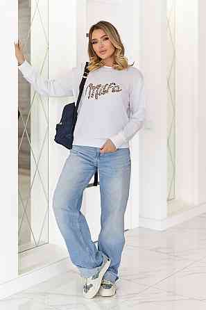 Модний жіночий світшот "Magnetic" | Норма і батал Київ