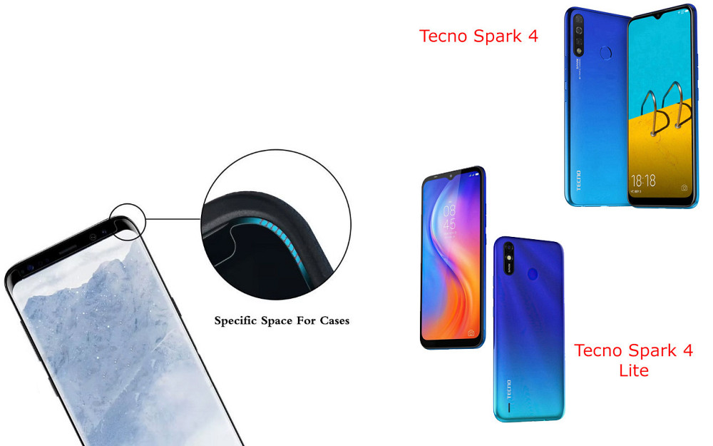 Захисне скло HyperGlass Pro для Tecno Spark 4 (KC2), Spark 4 Lite (BB4k) – максимальна чутливість та захист Київ - фото 3