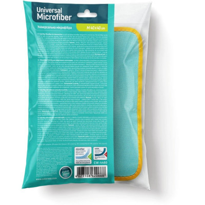 Серветки для прибирання ColorWay Мікрофібра для універсального застосування 600gsm 40 х 40 см 1 шт. (CW-4460) Вінниця - фото 6