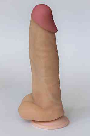 Фаллоимитатор EGZO Ciberskin DS005 ( 20 см х 4,8 см ) Sex Aura Киев
