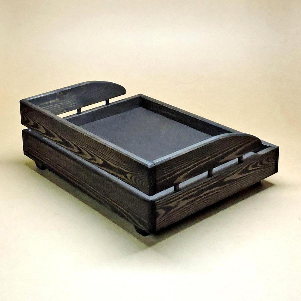 Лежак деревянный для собаки 