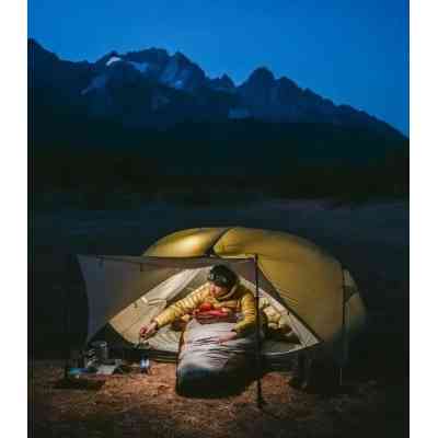 Палатка Naturehike одномісний ультралегкий Mongar UL CNK2550WS016, сірий (6927595770382) Вінниця