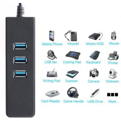 Концентратор Dynamode USB 3.0 Type-A - RJ45 Gigabit Lan, 3*USB 3.0 (USB3.0-Type-A-RJ45-HUB3) Вінниця - фото 8