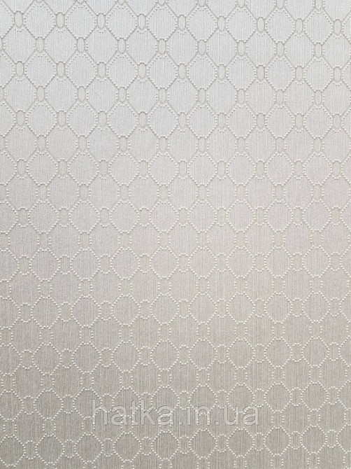 Текстильні шпалери на флізеліновій основі Da capo RaschTextil геометрія ромб овал сітка коричневі фон пісочний Київ - фото 1