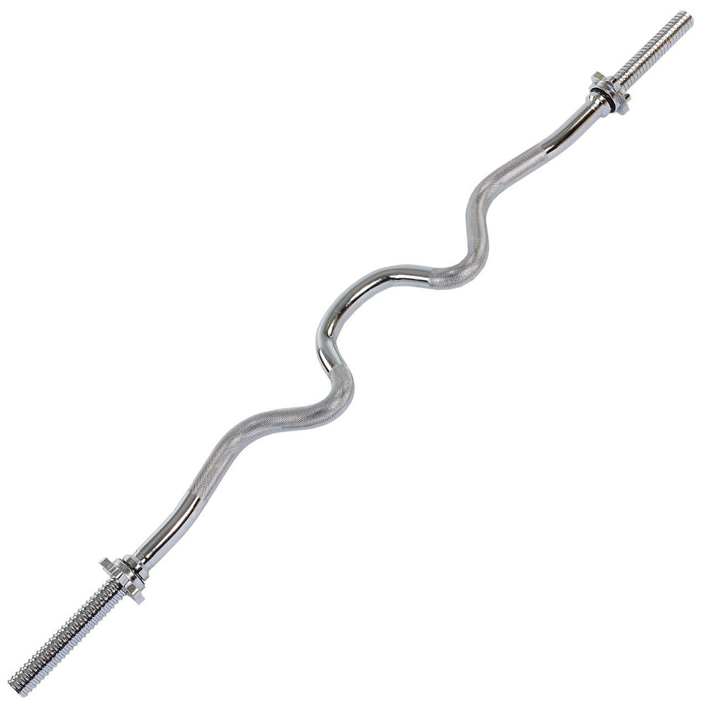 Гриф Z-подібний 1.2 м з діаметром 28 мм хромований Київ - фото 1